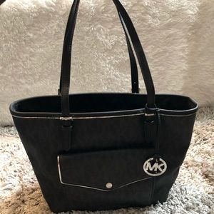 Michael Kors Specchio Jet Set Large Pocket Purse